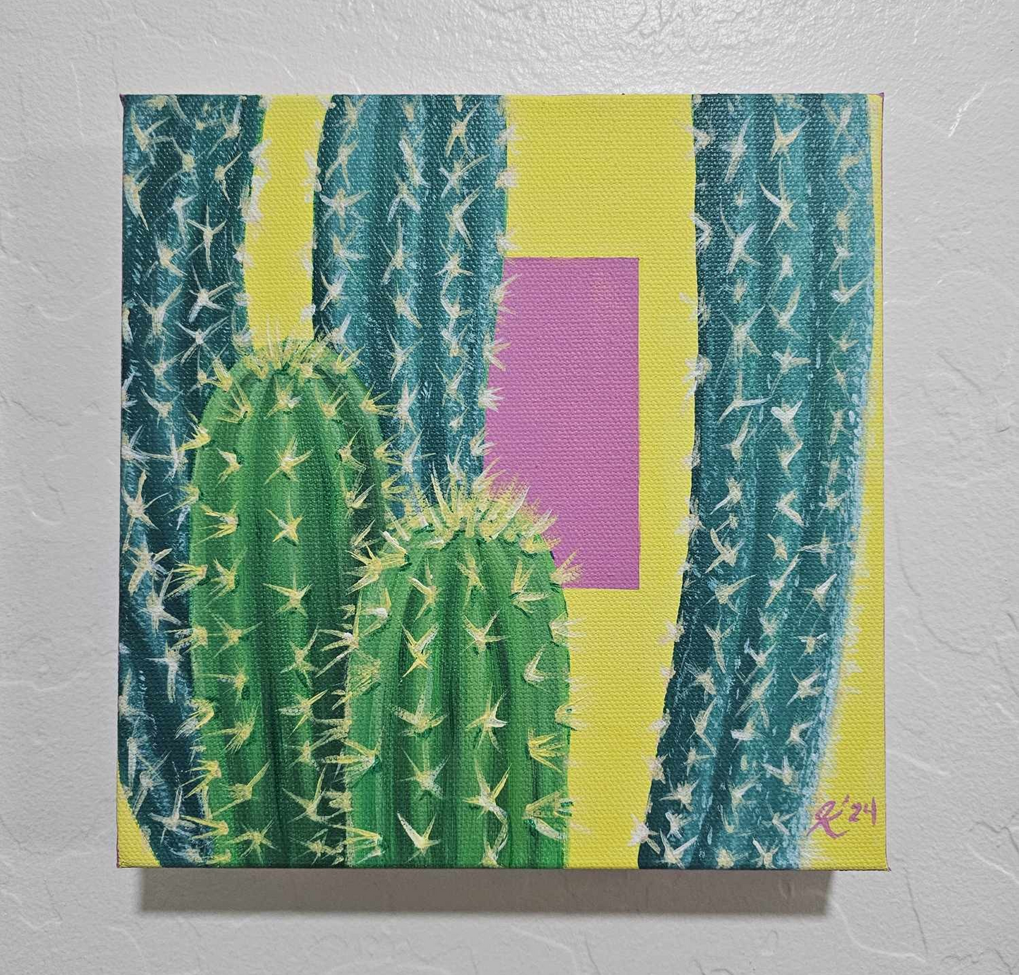 Cactus 2 - Original Painting - Acrylic on Canvas