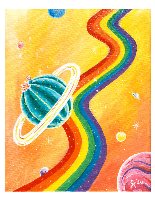 Home Planet Pride - 8 x 10 Print