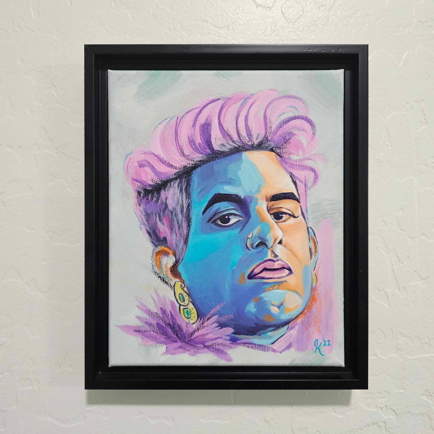 Alok - Original Painting - Framed