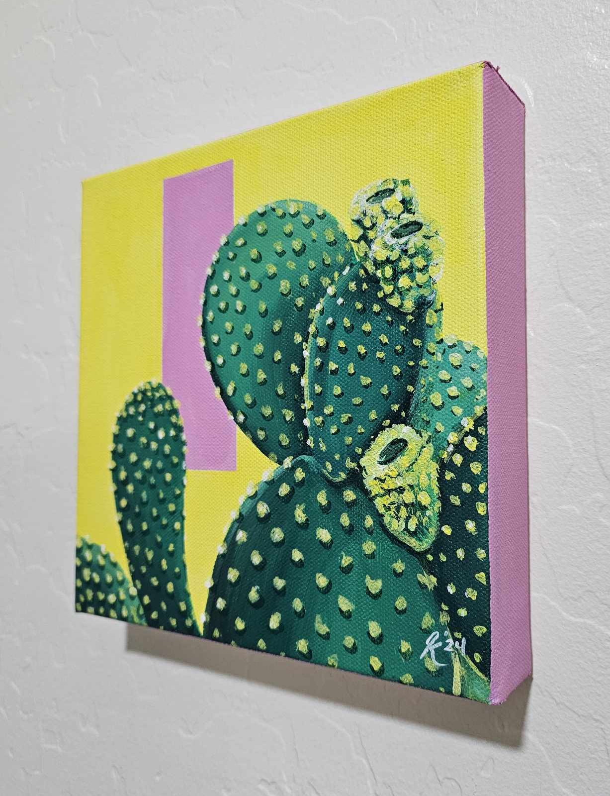 Cactus 1 - Original Painting - Acrylic on Canvas