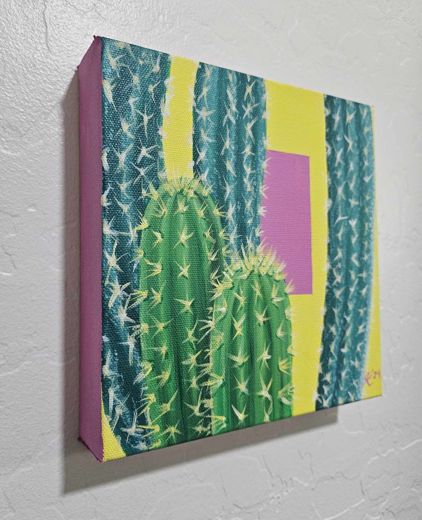 Cactus 2 - Original Painting - Acrylic on Canvas