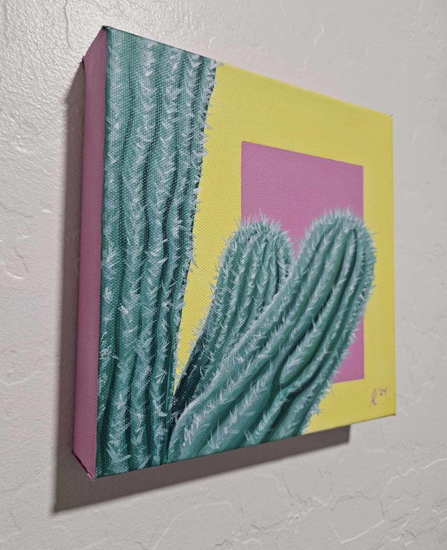 Cactus 3 - Original Painting - Acrylic on Canvas