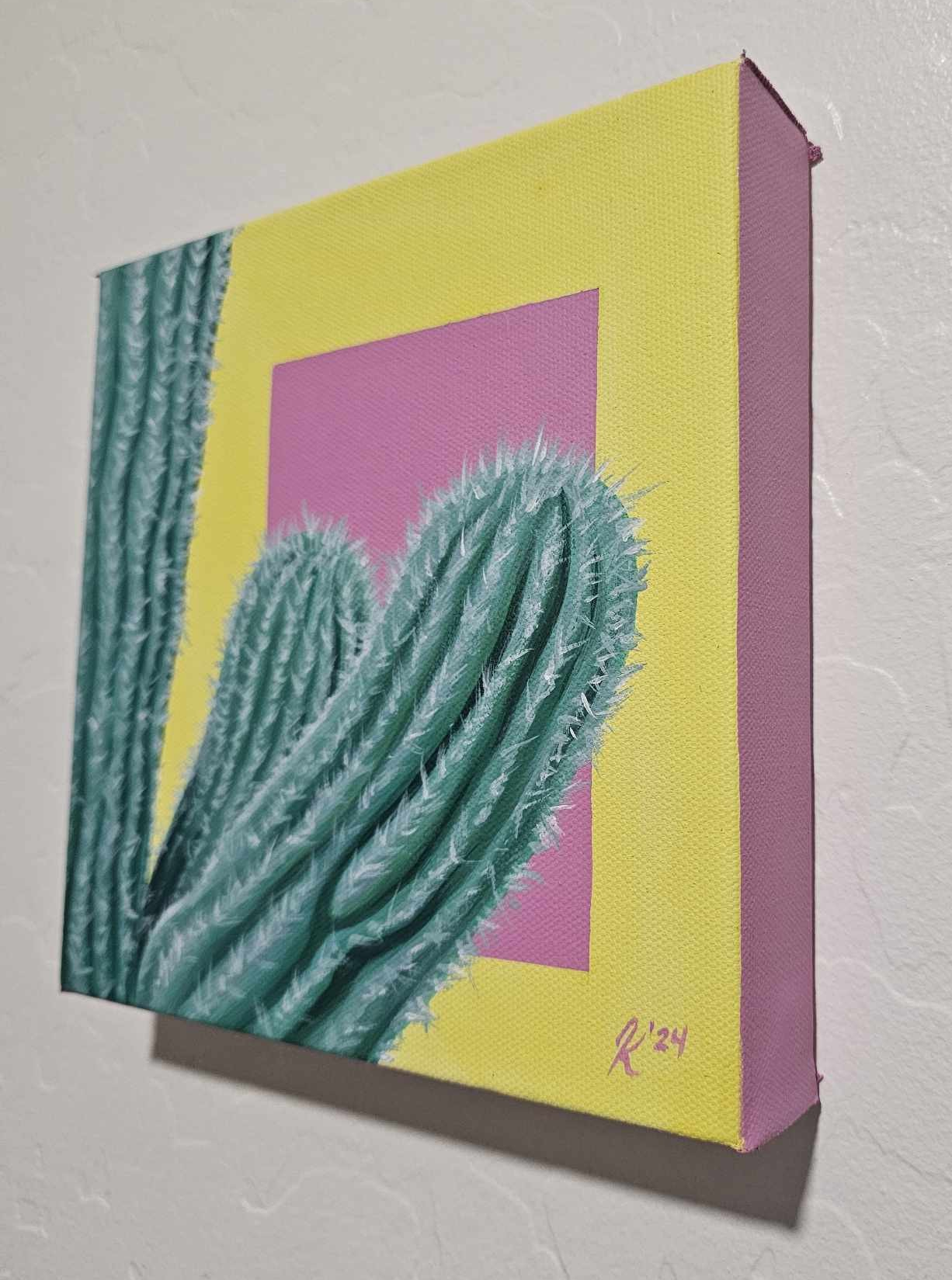 Cactus 3 - Original Painting - Acrylic on Canvas